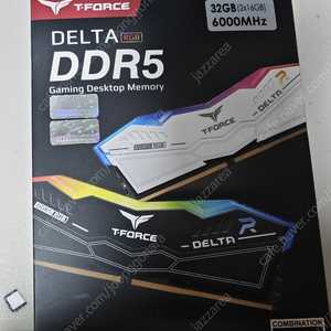 TeamGroup T-Force DDR5-6000 CL38 DELTA RGB 화이트 서린 32GB (16Gx2)