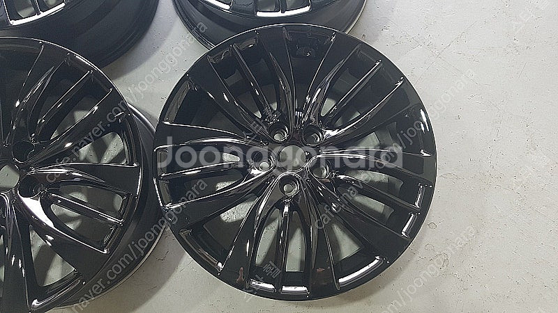 제네시스 G80 블랙유광 19인치 순정휠 대품판매20만...--1