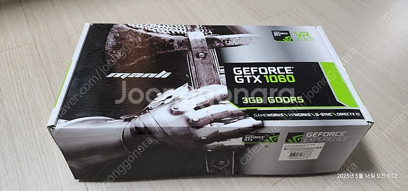 지포스 GTX 1060 3기가 그래픽카드 미개봉 새재품--1