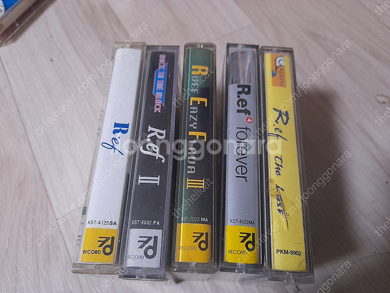 카세트테이프- 80년대 생음악5개 미개봉, REF, 0...--0