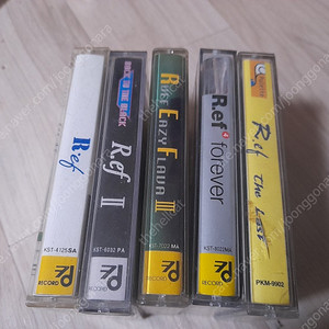 카세트테이프- 80년대 생음악5개 미개봉, REF, 015B(공일오비), 신해철(넥스트), 김돈규, 최재훈, 듀스+김성재 관련앨범들..