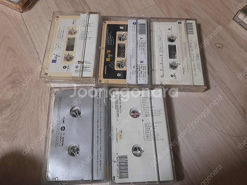 카세트테이프- 80년대 생음악5개 미개봉, REF, 0...--2