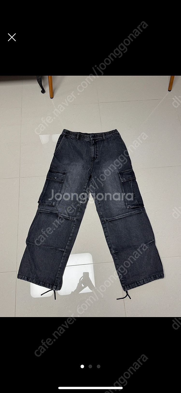 솔리드옴므 흑청 카펜터진--0