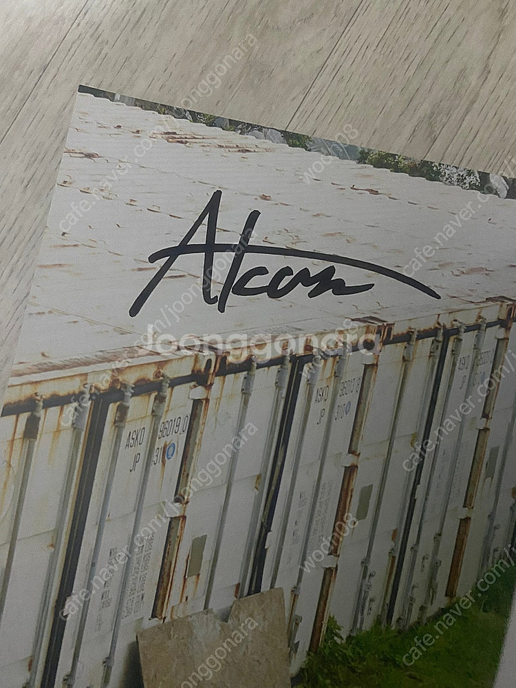 일본배우 아카소 에이지 친필싸인 사진집--1