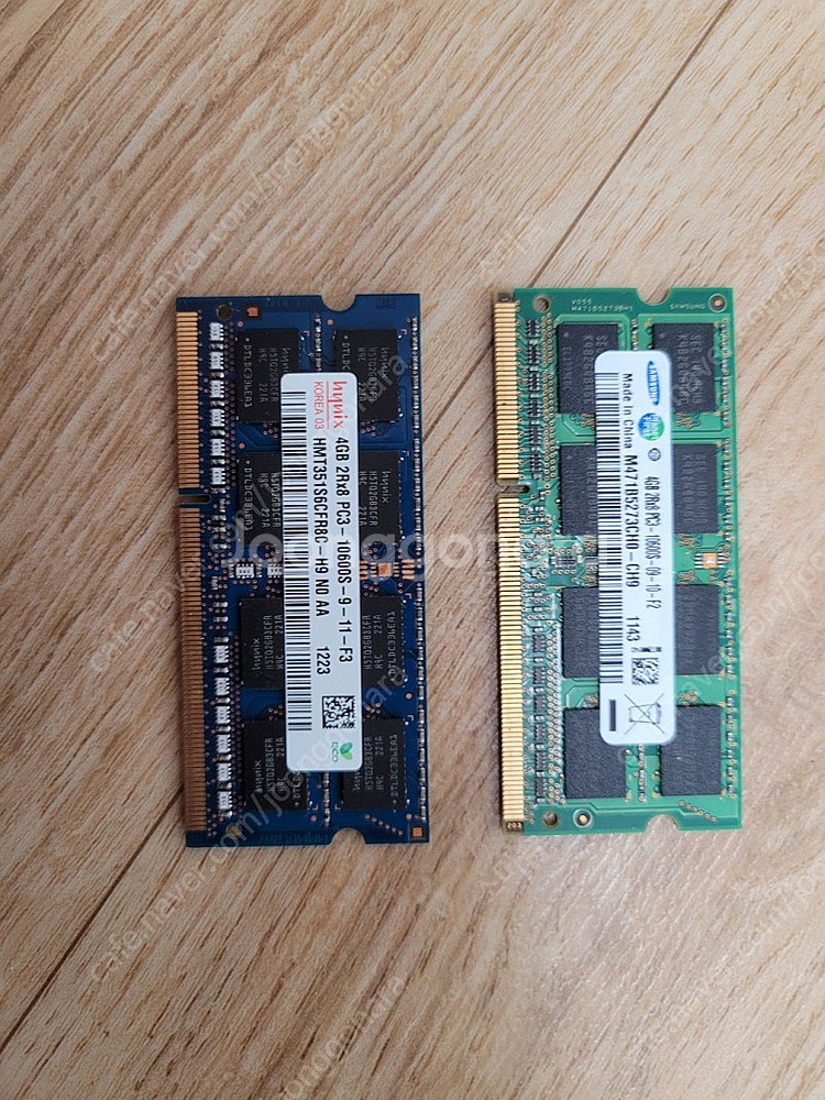 노트북 램 DDR 3 4기가--0
