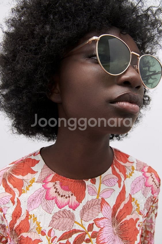 자라 메탈릭 선글라스--1