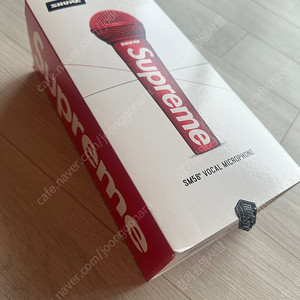 Supreme x Shure SM58 Vocal Microphone Red 슈프림 슈어 보컬 마이크