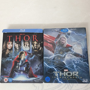 [블루레이] 토르 1,2 스틸북 판매합니다.