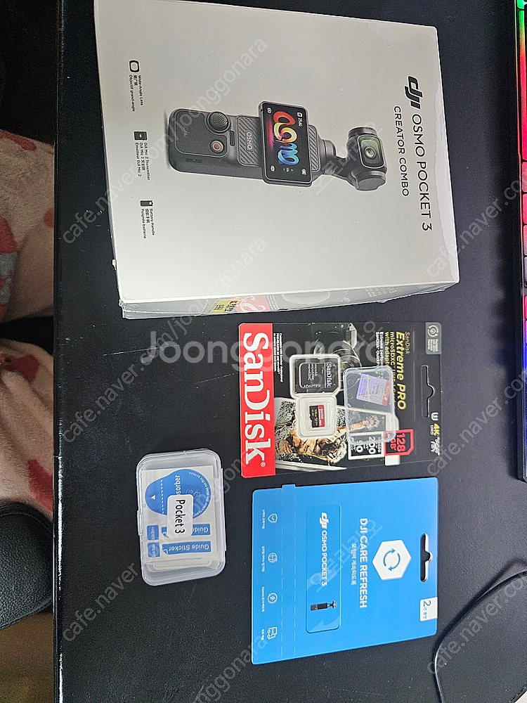 DJI 오즈모 포켓 3 크리에이터 콤보 액션캠 PP-1...--0