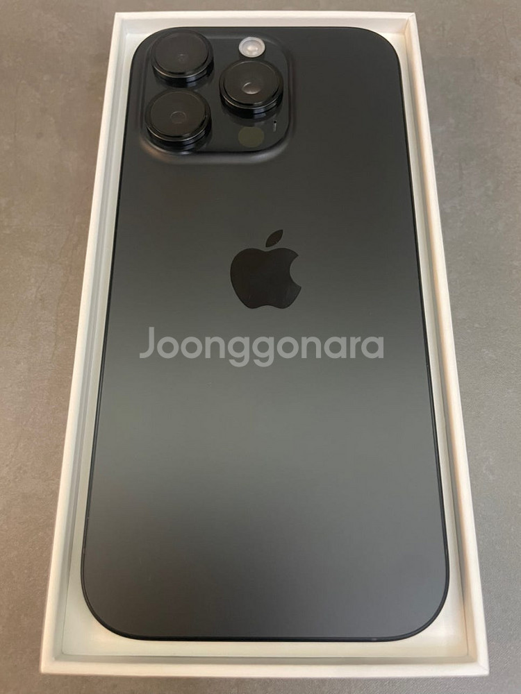 아이폰16프로 512GB 블랙 단순개봉급 팝니다.--2