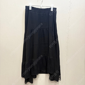 한섬 SJSJ 롱 스커트 블랙 64