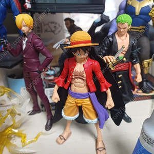 shf 원피스 오니가시마 루피, 조로, 상디 일괄판매합니다