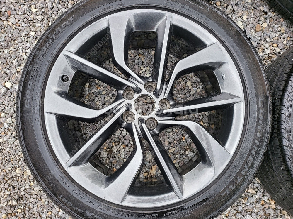 20인치 닛산 인피니티 QX50 고스트크롬 정품휠타이어...--2
