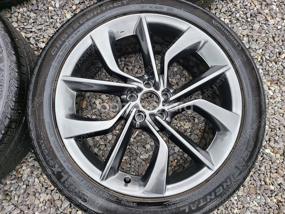 20인치 닛산 인피니티 QX50 고스트크롬 정품휠타이어...--4