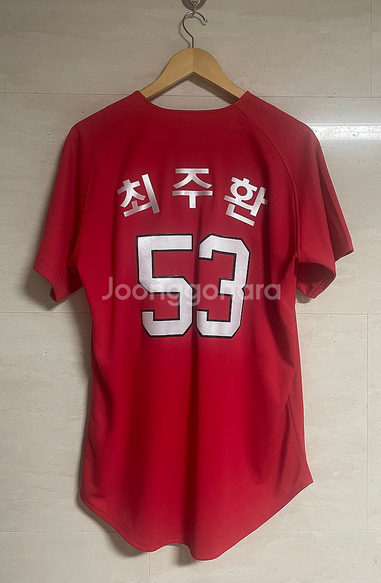 SSG 랜더스 어웨이 유니폼 95 + 랜더스모자56사이즈--2