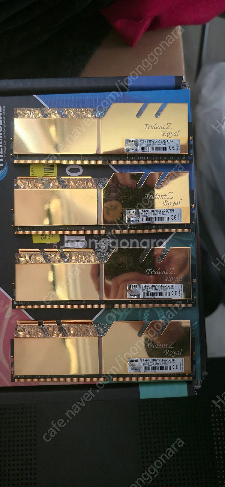 Gskill 트라이던트 Z royal DDR4 3600...--0