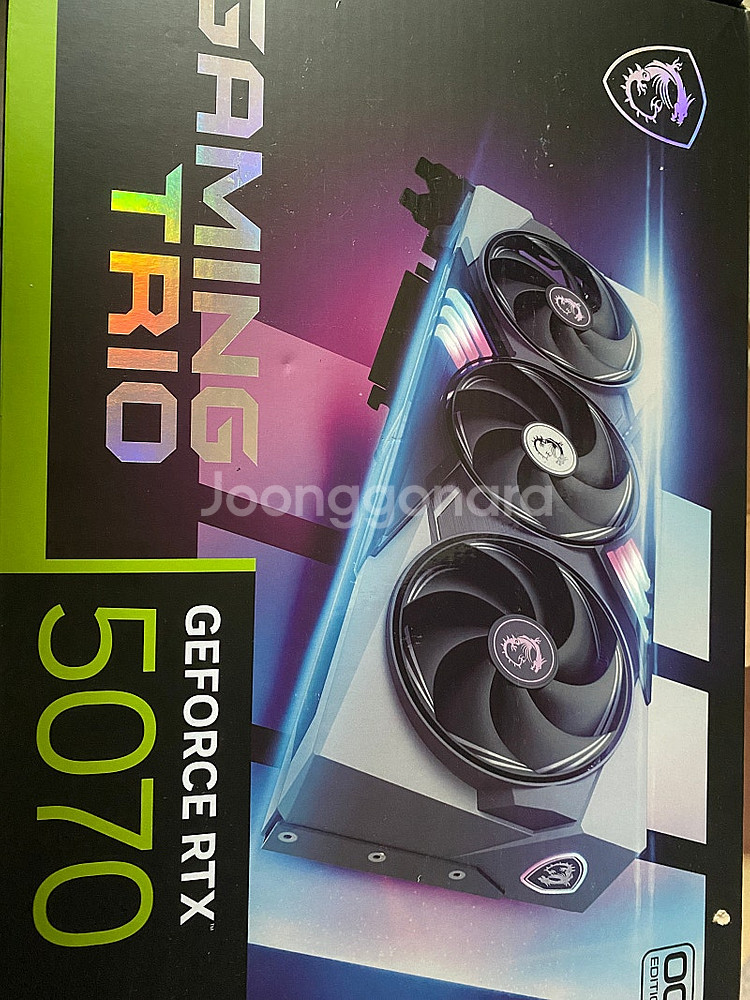 MSI 지포스 RTX 5070 게이밍 트리오 OC D7...--2
