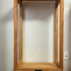 원목 서랍행거