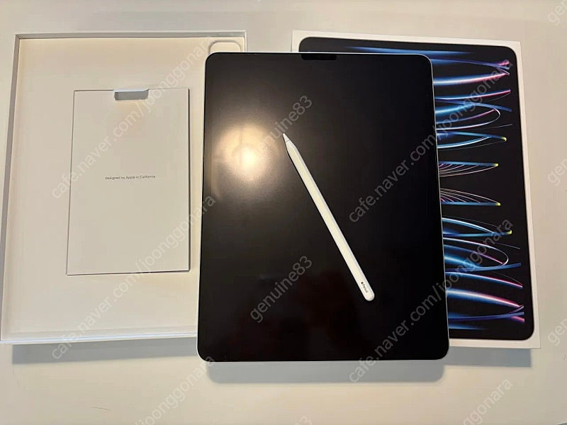 아이패드 프로 12.9 6세대 M2 256gb wifi 실버 S급 + 애플펜슬 2세대 정품--9
