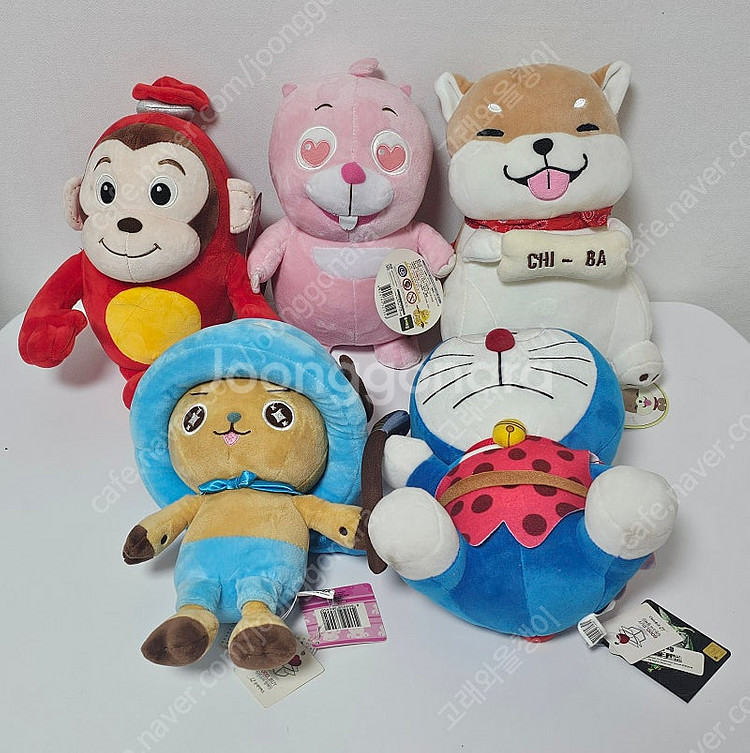 여러가지 봉제인형/노랑 고무신 판매--0