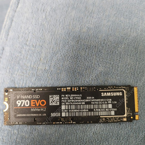 삼성 970 evo 500g 팝니다