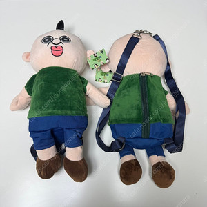 빵빵이 인형백팩 가방,옥지인형 (새상품)
