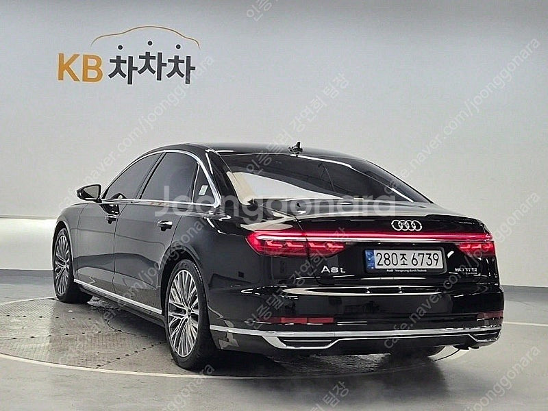아우디 A8 중고 검정색 2021년식 65,800km ...--2