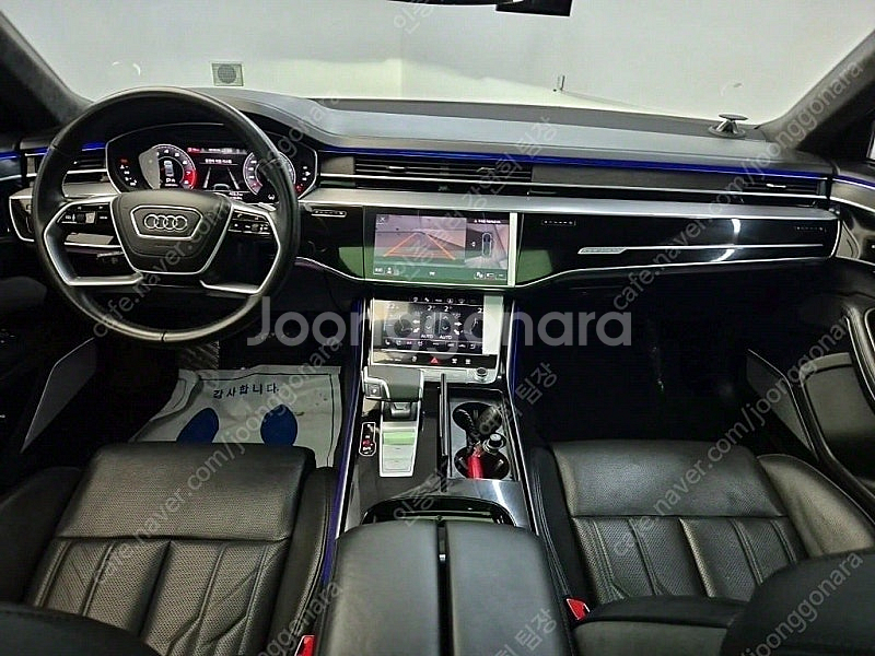 아우디 A8 중고 검정색 2021년식 65,800km ...--7