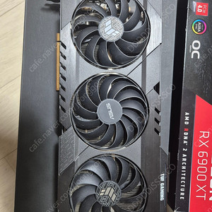 ASUS TUF Gaming 라데온 RX 6900 XT 6900xt 상태좋음