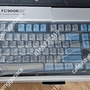 레오폴드 FC-900RBT 블루그레이 영문갈축(MX2A) 신품급 팝니다.