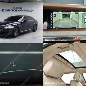 제네시스 G90 중고 제네시스 중고 가격 파란색 2021년식 73,582km 3.8 GDI AWD 럭셔리 중고차 시세비교