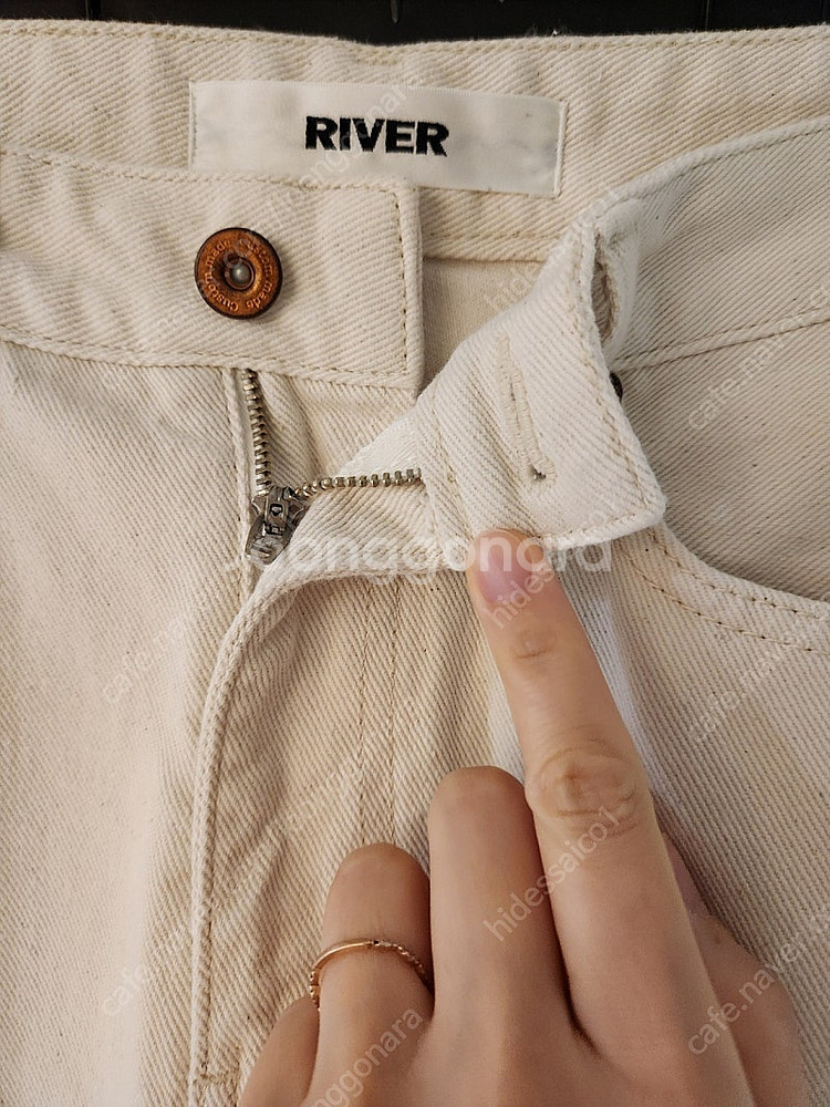 river 리버 데님 스커트 워터 보웬 타임 랑방 산드...--1