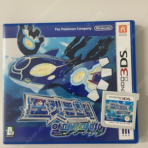 닌텐도 3ds 포켓몬 알파사파이어 곽팩