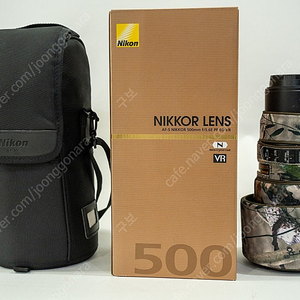 NIKON AF-S 500mm f5.6 PF ED VR 니콘렌즈