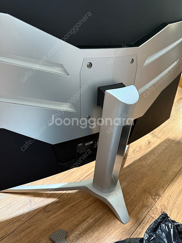 알파스캔 AG322FCX패널고장 파손--2