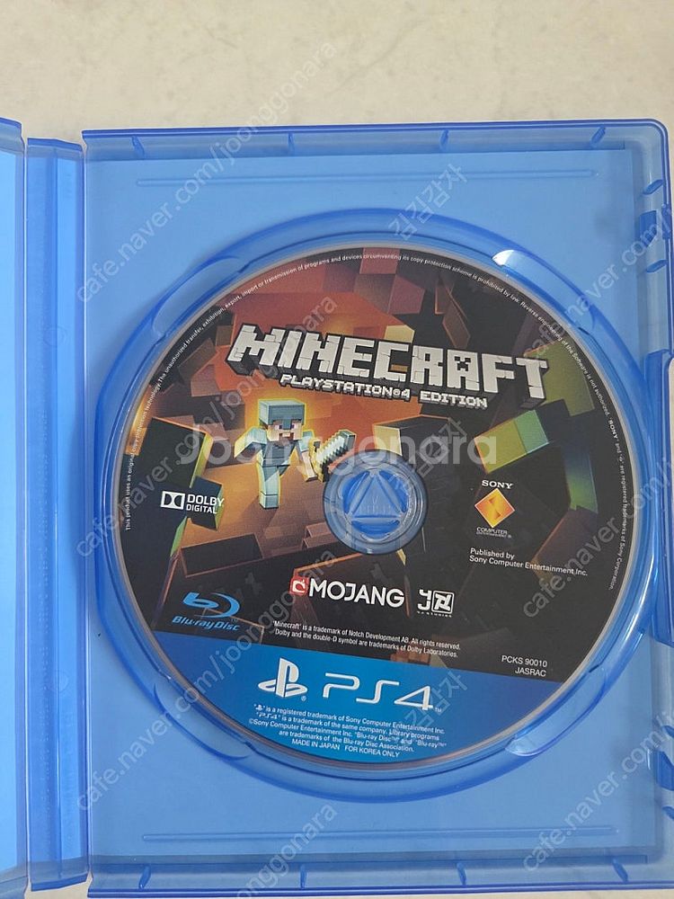 PS4) 마인크래프트 플레이스테이션 에디션 판매합니다--1