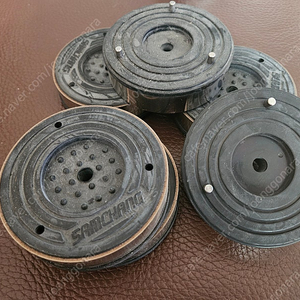 삼창평로라 고무패드6p