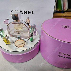 샤넬향수 샹스 오땅드르100ml 오르골세트
