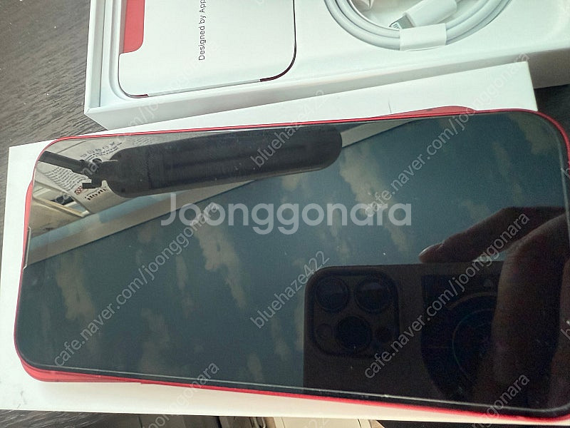 아이폰 13 (PRODUCT)RED 128G 판매합니다...--5