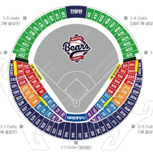 6월4일 kia vs 두산 네이비석 318 블럭 2연석 양도합니다