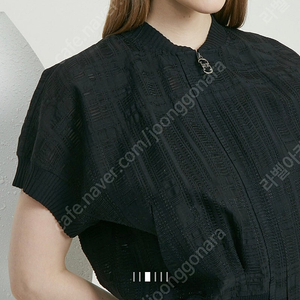 한섬 타임 리브 블록 점퍼