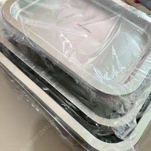 네오플램 스텐304 스텐 밧드 스틸 트레이 11종 세트