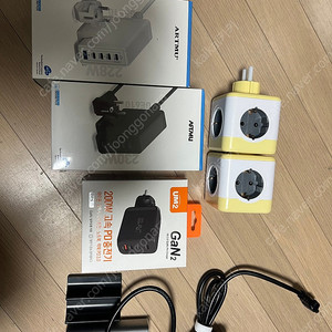 155w~230w 접지형 pd충전기 여러개 팝니다(artmu ge610 ge510 gs210, um2 qcpd150w 200pd-gan2)