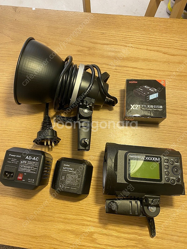 고독스 ad600bm + 연장헤드 + DC파워팩 일괄 ...--0
