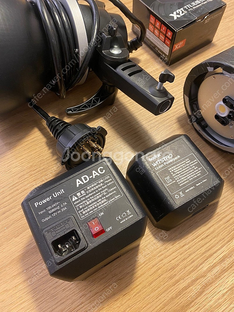 고독스 ad600bm + 연장헤드 + DC파워팩 일괄 ...--1