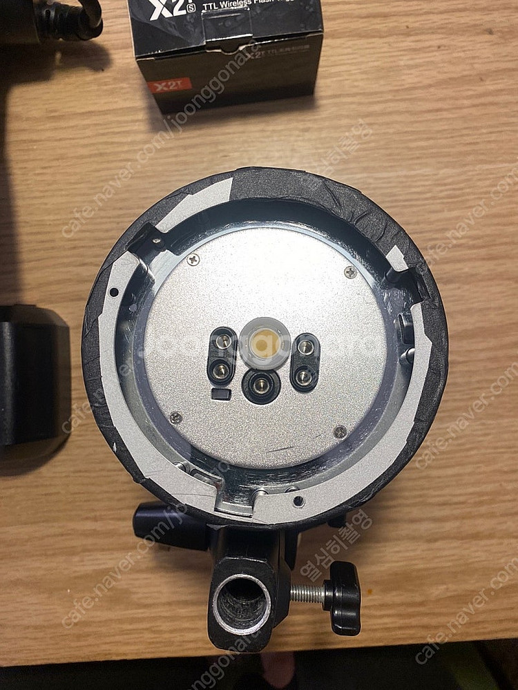 고독스 ad600bm + 연장헤드 + DC파워팩 일괄 ...--2