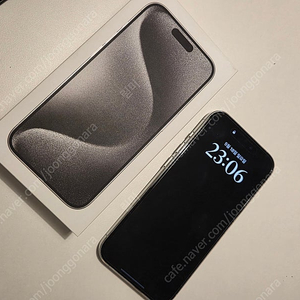 아이폰 15 프로 128gb 화이트 미국판 카메라무음