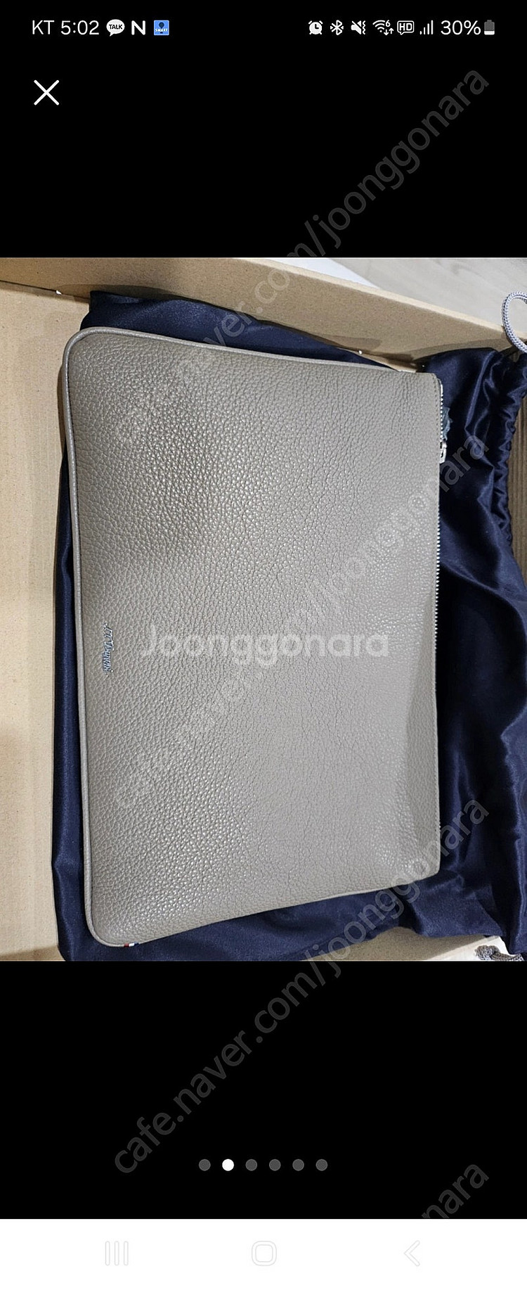 S.T.Dupont 파우치 , 듀퐁 소프트그레인 파우치...--1