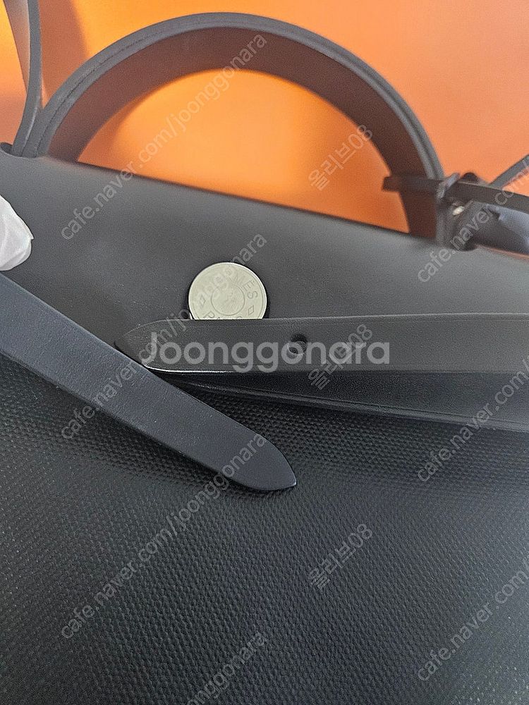 애르메스 에르백31 코팅 블랙--8