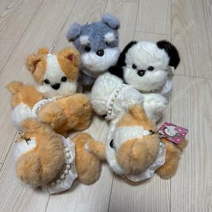 강아지 인형키링 (새상품)